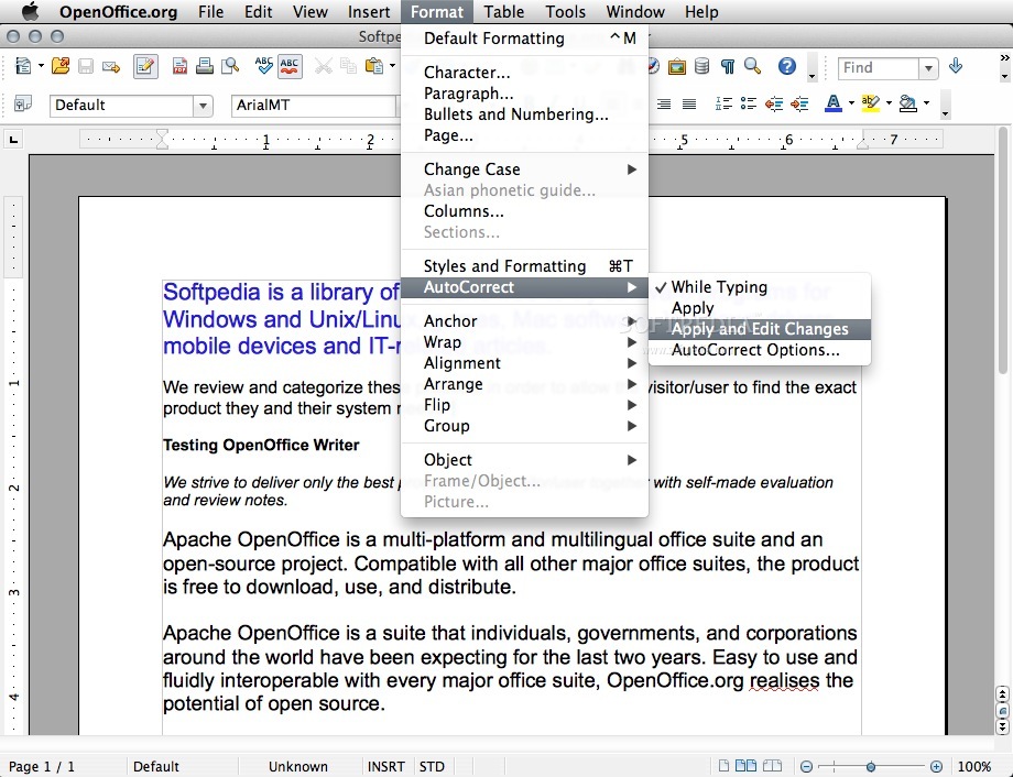 open office mac free